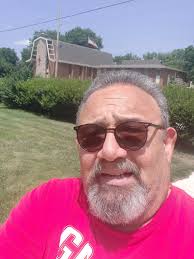 Here's my Sportster and myself, I just got back from a ride.