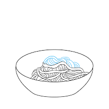 Follow along to learn how to draw this super cute cartoon bowl of spaghetti and meatballs step by step easy. How To Draw Spaghetti Really Easy Drawing Tutorial