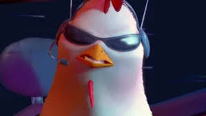 Chicken Little And Abigail Mallard Wallpaper