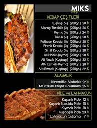 Miks Bahce Restaurant Gaziantep Menu Ve Fiyatlari Menu Ve Fiyat Listesi 2019 Yoresel Kahvalti Acik Bufe Kahvalti Pazar Gunu 40 Tl Kebap Kahvalti Alabalik