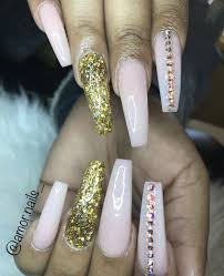 Pin By Amani On Aᴄʀʏʟɪᴄs Nails Birthday Nails Coffin Nails Designs