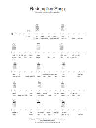 Click here to reach archive. Redemption Song Sheet Music Bob Marley Ukulele Chords Lyrics