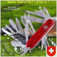 Swiss Army Knife Victorinox Swisschamp Xlt 1 6795 Xlt Etsy In 2020 Swiss Army Knife Victorinox Swiss Army Knife Swiss Army