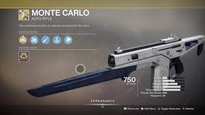 The palindrome is back and is now obtainable in destiny 2. Destiny 2 How To Get Monte Carlo Exotic Auto Rifle