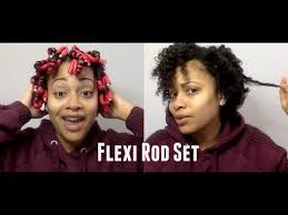 So happy others like it too. Flexi Rods On Natural Hair Youtube Natural Hair Styles Flexi Rods Hair