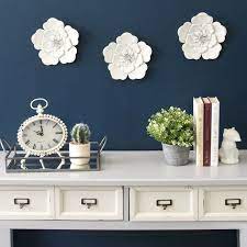 Ophelia Co Metal Wall Flowers Wall Decor Reviews Wayfair Metal Flower Wall Decor Metal Wall Flowers Stratton Home Decor