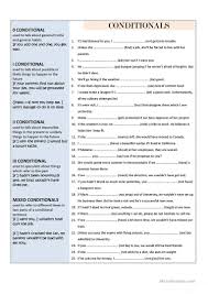 Conditionals Worksheet Free Esl Printable Worksheets Made By Teachers New Words Answer Keys Teaching Jobs