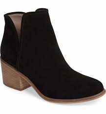Black Booties With Brown Heel Pin On Stuff I Like