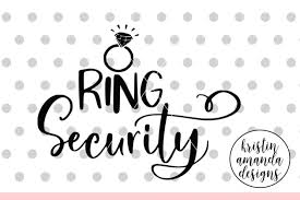 Download Ring Security Wedding Svg Dxf Eps Png Cut File Cricut Silhouette By Kristin Amanda Designs Svg Cut Files Thehungryjpeg Com