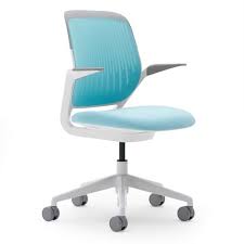 Cobi Chair In Maya Blue The Weight Activated Mechanism Puts You In The Best Position Of Comfort Re Office Furniture Modern Office Chair Home Office Furniture