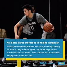 Shot blocker, rebounds, depense, put back jumper. Philstar Com Nba G League Ignite Big Man Kai Sotto Facebook