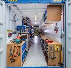 Shop garage storage & organization at the container store. Seven Greatest Shipping Container Garage Examples Discover Containers