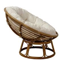 papasan chaise lounge naturel blanc casse h 85 cm o 113 cm papasan boho chair natural chair