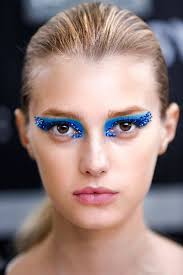 Pat Mcgrath S Best Runway Looks Catwalk Makeup Blue Eye Makeup Beautiful Halloween Makeup