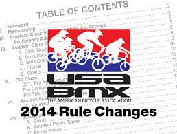 Usa Bmx Rulebook
