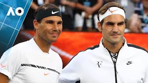 Get tennis score, highlights of the roger federer vs rafael nadal australian open final here. Roger Federer And Rafael Nadal Walk Onto Rla Final Australian Open 2017 Youtube