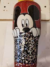 M mouse, d castle these tumblers are made with high end glitter and sealed with fda compliant epoxy. Tumbler Minnie Mouse Cup Ideas Novocom Top