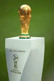 General View Of The Fifa World Cup Trophy Prior To The 2018 Fifa World Cup Russia Final Between France And World Cup Trophy Fifa World Cup Teams Fifa World Cup