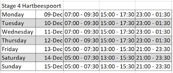 Such as png, jpg, animated gifs, pic art, symbol, blackandwhite, picture, etc. Load Shedding Schedule For Hartbeespoort Kormorant