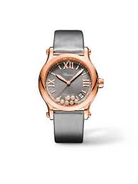 Launched in 1993, the happy sport model is the first watch to combine diamonds with a stainless steel case. Chopard Happy Sport Wempe Jewelers