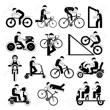 Menschen Auf Fahrradern Eingestellt Fahrrad Lizenzfrei Nutzbare Vektorgrafiken Clip Arts Illustrationen Image 33103343