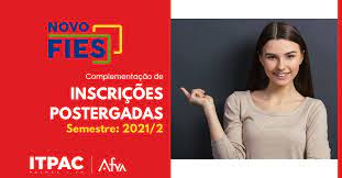 Recredenciamento ead portaria ministerial nº 676, de 26.05.2017, dou nº 101, de 29.05.2017, seção 1, p. Fies Complementacao Da Inscricao Postergada Para O Segundo Semestre 2021 2 Itpac Palmas