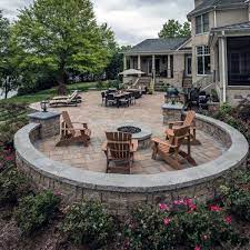 Top 60 Best Paver Patio Ideas Backyard Dreamscape Designs Patio Pavers Design Backyard Patio Designs Patio Stones