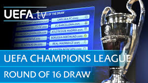 Ucl dates for your diary. Uefa Champions League Round Of 16 Draw Youtube