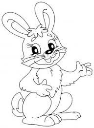 Baby bugs bunny sweet cartoon coloring page. Rabbit Free Printable Coloring Pages For Kids