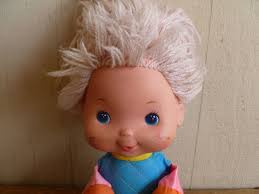 Large Rainbow Brite Doll Pink Hair 16" Tall 1983 Stuffed Toy Doll