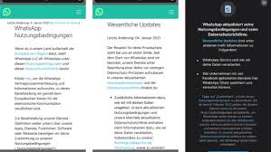 Aktuell lässt sich diese information ohne bestätigung wegklicken, doch bis zum 15.mai 2021 müssen diese angenommen werden, wenn man die app. Whatsapp Die Besseren Messenger Alternativen Chip