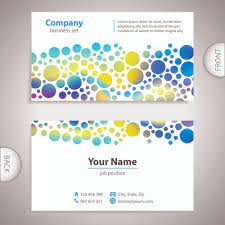 If you have customized the spacing for margins or gaps, or if you have changed the copies per sheet setting, the fronts and backs will be harder to align. Excellent Business Cards Front Back Template Vector Free Vector In Encapsulated Postscript Eps Eps Vector Illustration Graphic Art Design Format Format For Free Download 521 69kb