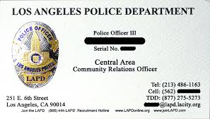 Current police business card designs in our massive catalog include: Foil Bc Info