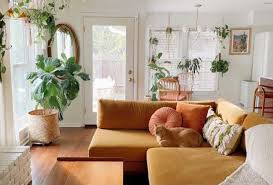 Jasper 119'' velvet stationary sofa & chaise sectional. Interior Define This Earth Day Greenery Has Never Looked Better Especially In Britt Crowe S Space Featuring The Jasper Sectional In Oeko Tex Certified Performance Velvet Marigold Interiordefine Taptoshop Facebook