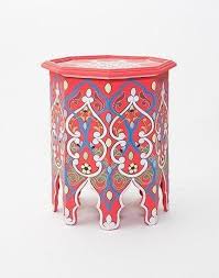 Handmade Colourful Moroccan Side Coffee Table Etsy In 2020 Painted Coffee Tables Boho Furniture Moroccan Decor Living Room
