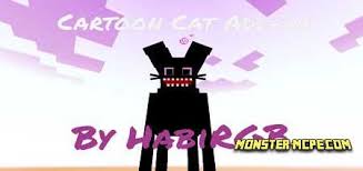 He goes around minecraft scaring people as the new baby ca. Cartoon Cat Add On 1 16 40 1 16 Minecraft Pe Addons
