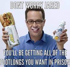 Jared Fogle Meme About Prison Rape Attn
