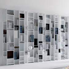 Libreria Modulare Laccata Byblos Arredaclick Angolo Studio Soggiorno Libreria Idee Arredamento Soggiorno