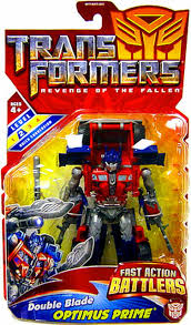 He was the second known born enemy of earth from cybertron after quintessa. Transformers Revenge Of The Fallen Double Blade Optimus Prime Action Figure Hasbro Toys Toywiz