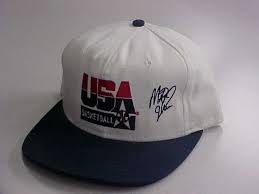 Nwt Usa 1992 Dream Team Magic Johnson Vintage Snapback Hat Rare Signature Cap Ebay Dream Team Magic Johnson Snapback Hats