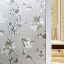 I really liked the idea of faking stained glass. Stained Pvc Adhesive Bathroom Decorative 100x45cm Film Stickers Quality Film Window Windows Self Decorative For Home Films Frosted Privacy Glass