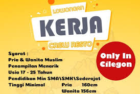 Semua loker pelayan restoran di semarang terbaru dapat anda temukan di halaman ini. Lowongan Kerja Crew Resto D Besto Fried Chicken Penempatan Cilegon Serangkab Info
