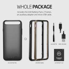 Spigen Essential Volt Pack Iphone 6s Battery Case Iphone 6 6s External Charger Case Portable Charger Mfi A Portable Charger Spigen Cell Phone Battery Charger