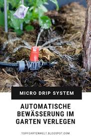 Eine Automatische Bewasserung Im Garten Planen Und Verlegen Gardena Micro Drip S Bewasserung Garten Garten Bewasserungssystem Automatische Bewasserung Garten