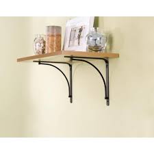 Shop wayfair for the best decorative wood shelf brackets. Rubbermaid 6 In X 8 In Black Arch Decorative Shelf Bracket 1877580 The Home Depot