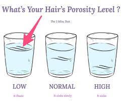 Take a strand of your hair and place it into the jug. How Do You Know If You Have Low Porosity Hair And How To Fix It