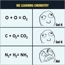 Don't trust atoms, they make up everything. Chemistry Jokes Fotos Facebook