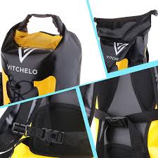 Some bags may only have a single strap to be worn either on your shoulder or across your body on. Vitchelo 30l Waterproof Dry Bag Backpack For Outdoor Water Sports Kayaking Camping Fly Fishing Boating Gifts For Men 100 Tear Free Lifetime Kayak Storage Bag Free Waterproof Phone Pouch