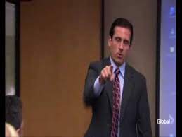 It originally aired on nbc in the united states on april 9, 2009. Power Point By Michael Scott Youtube