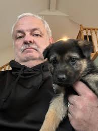 New addition joining us the end of August. Still thinking of a name